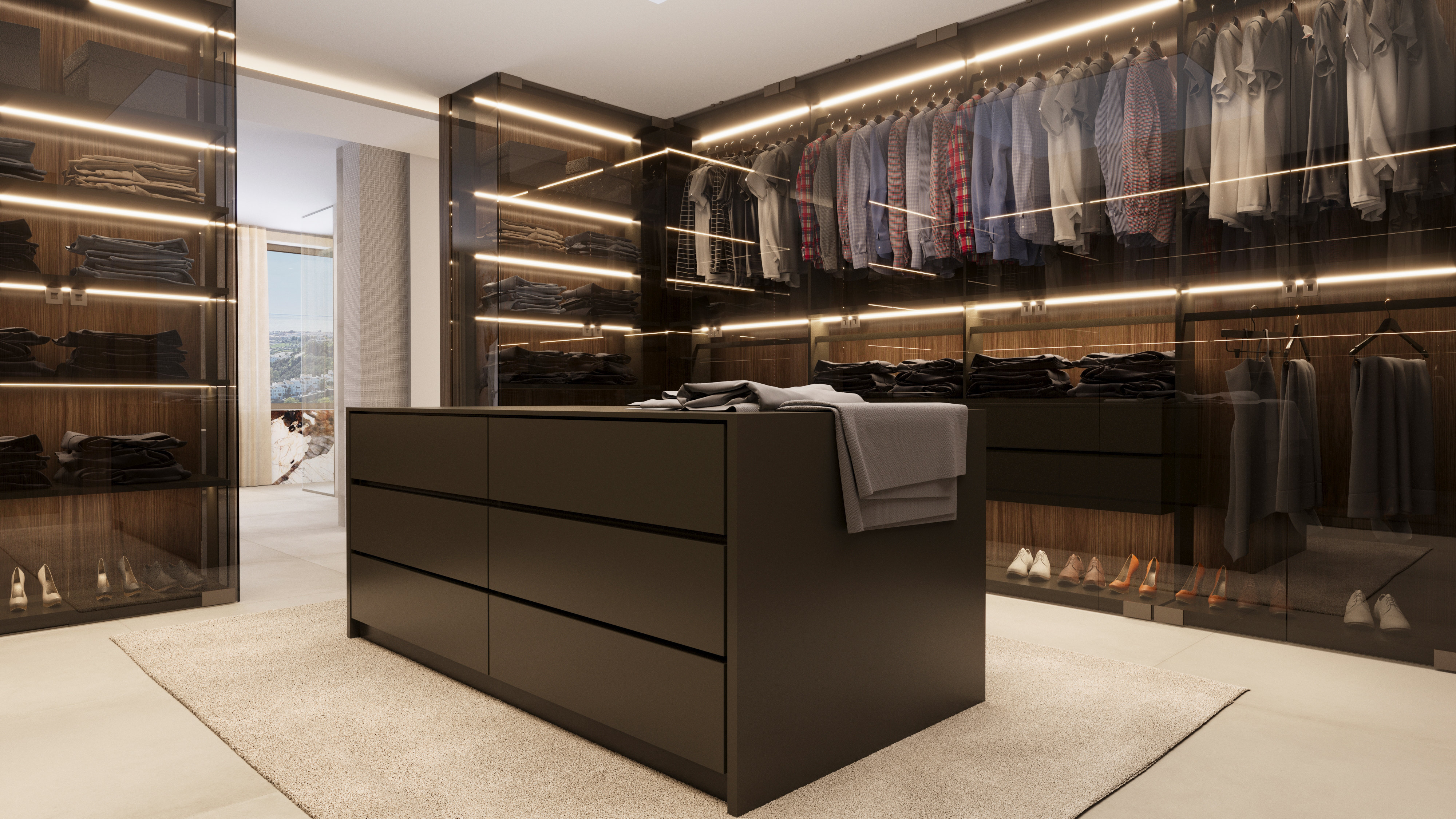 Villa Hope El Madroñal — dressing room