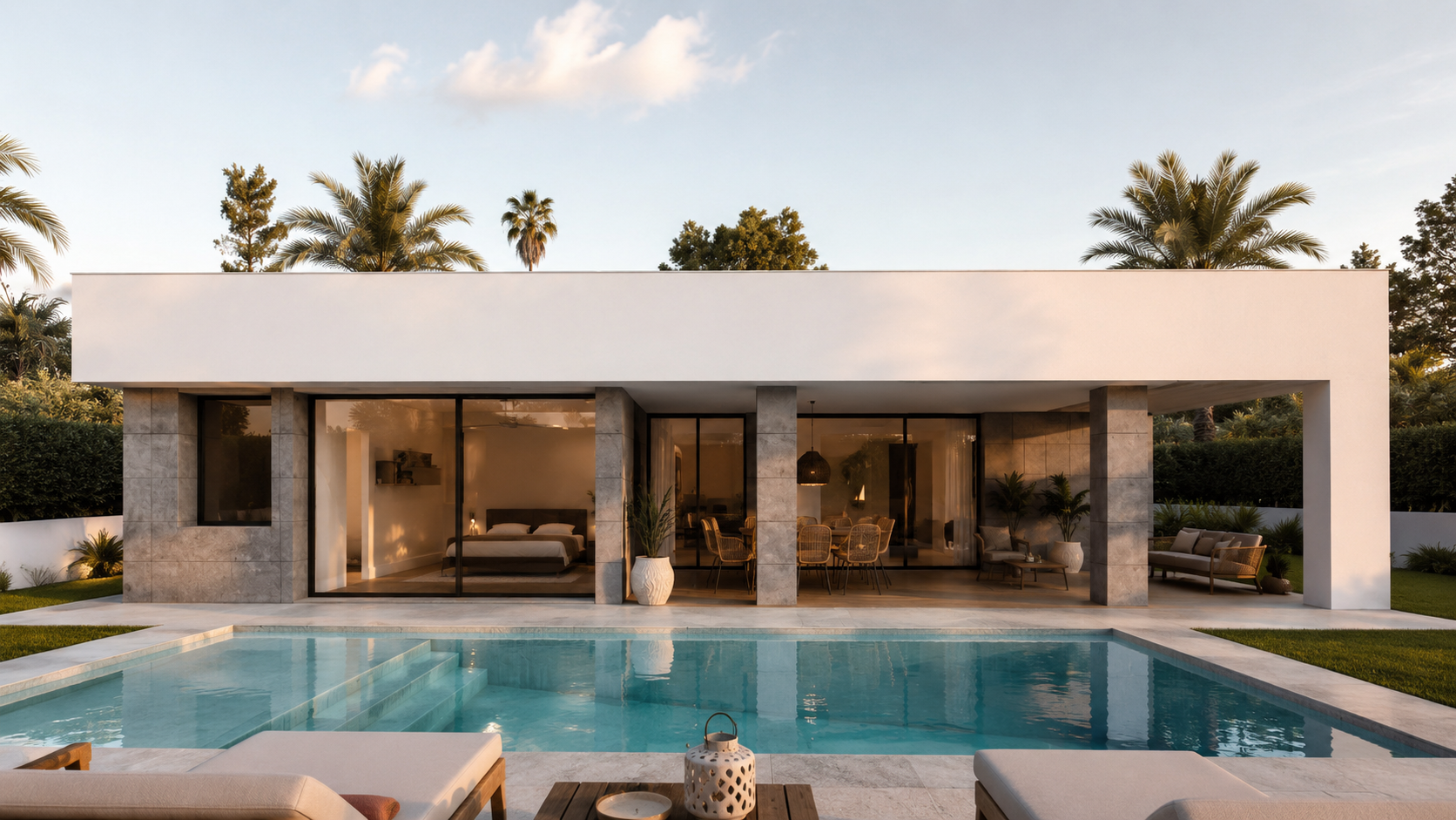 Reforma de Villa en Marbella — fachada principal