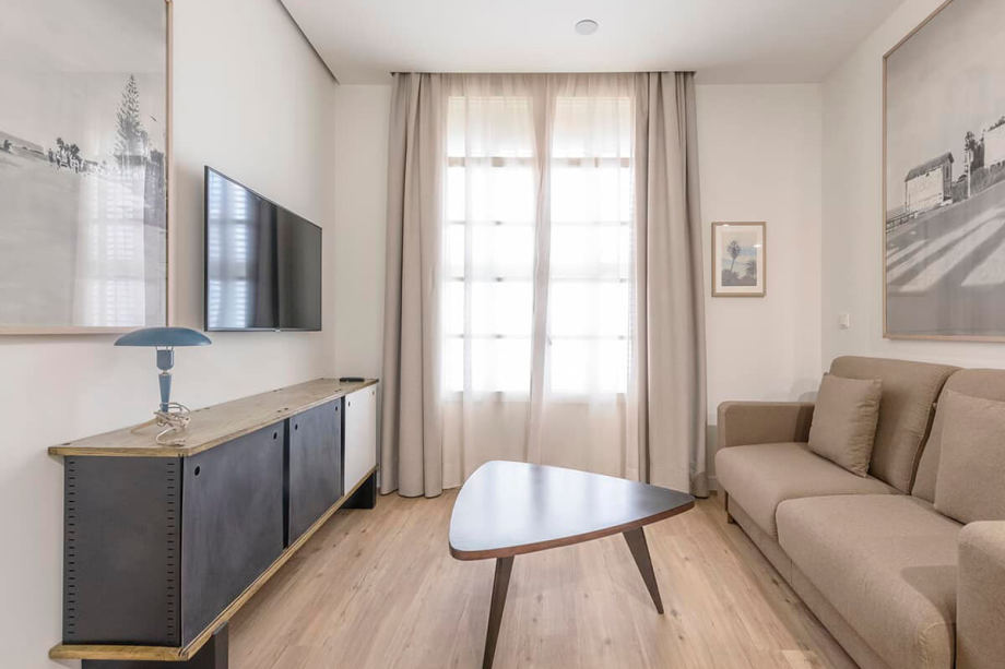 El Museo Apartamentos Malaga Salon Apartamento