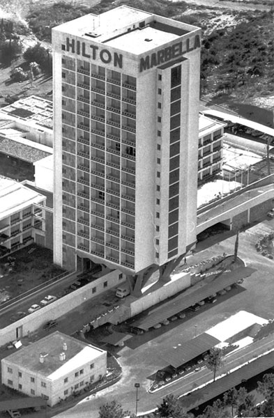 Floor plan of Hotel Don Carlos, Santos Arquitectos project