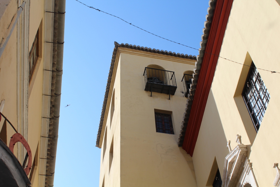 Residencia de Estudiantes Convento de las Catalinas — fachada, Málaga