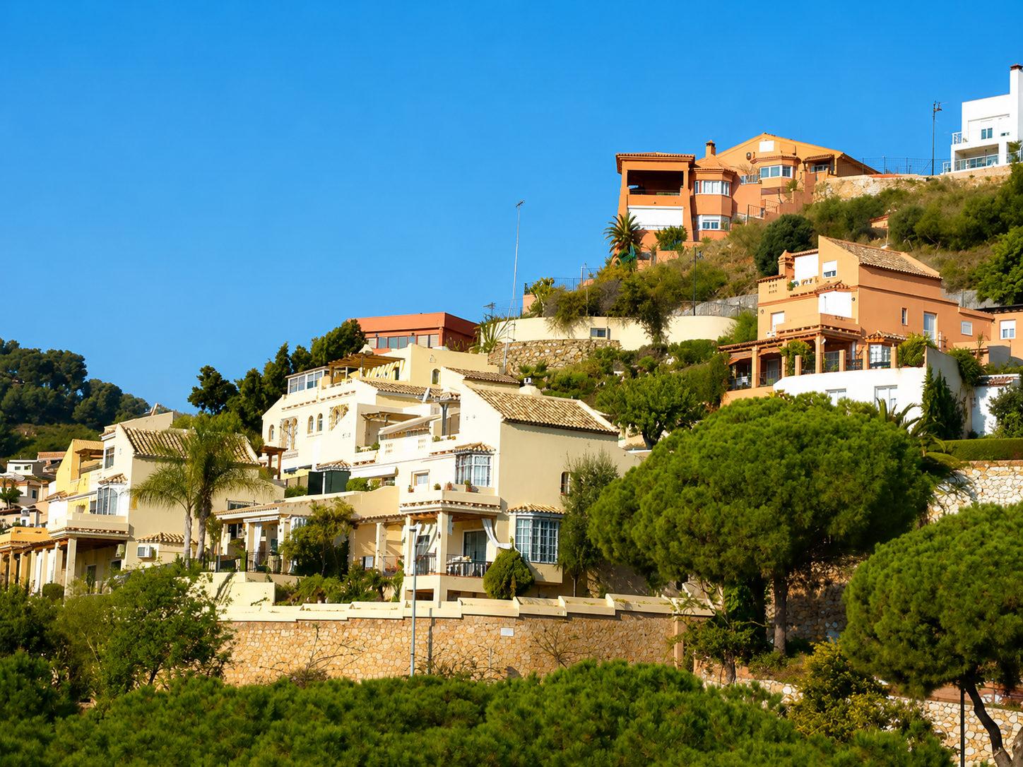 Villas Ladera Limonar — Vista del conjunto desde la ladera