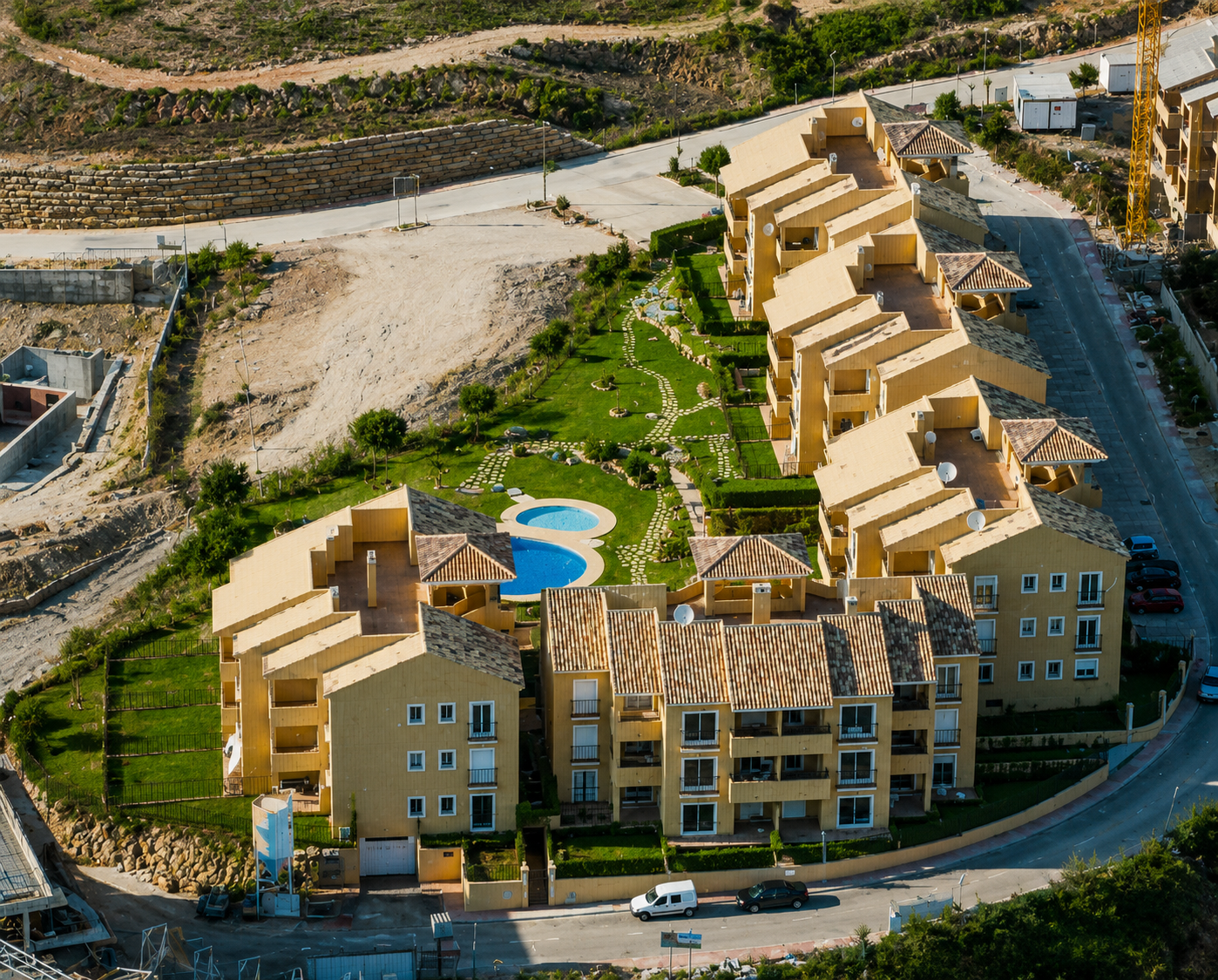 Eagle Golf Park — Vista aérea del conjunto